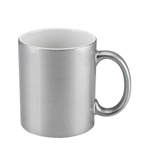 Tazón Cerámico Plateado Sublimación