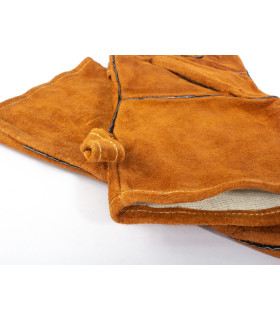 Par de Guantes de Cuero Gamuza