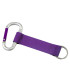 Llavero lanyard 2.5 cm morado personalizado para promociones