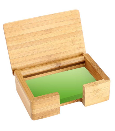 Tarjetero Sobremesa de Bamboo