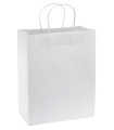 Bolsa de Papel en color blanco 120g/m2