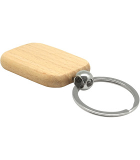 Llavero Madera LINA Rectangular Regalo Corporativo
