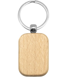 Llavero Madera LINA Rectangular Regalo Corporativo
