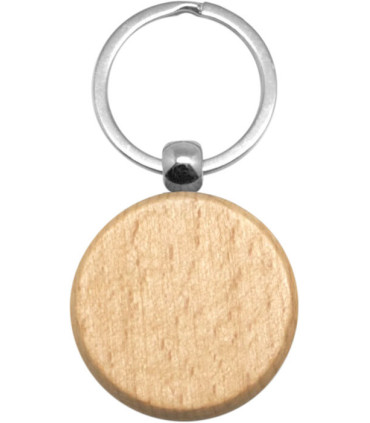 Llavero Redondo de Madera