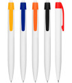 Bolígrafo Plástico VALEN Blanco Publicitario Para Eventos