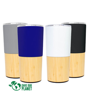 Mug Metálico Bamboo