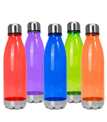 Botella PET Tapa Acero