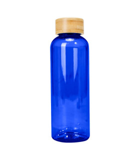 Botella PET Tapa Bamboo