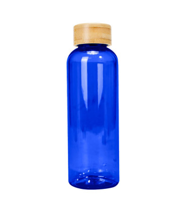Botella PET Tapa Bamboo