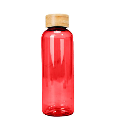 Botella PET Tapa Bamboo