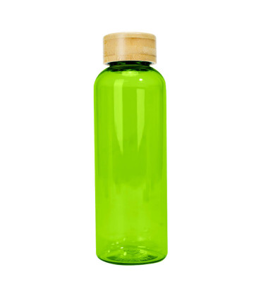 Botella PET Tapa Bamboo