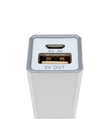 Cargador Power Bank Metálico 2200mAh