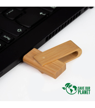 Pendrive giro 64GB de Bamboo
