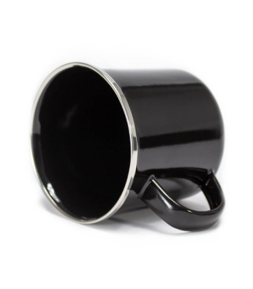 Tazón Enlozado Negro 350ml