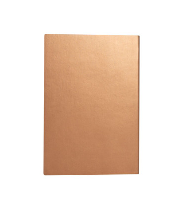 CUADERNO ENCOBRIZADO DE PU ECO CUERO