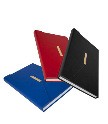 CUADERNO DE PU ECO-CUERO CON CIERRE