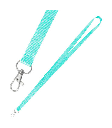 Lanyard magenta 1.5 cm porta credencial de poliester liso