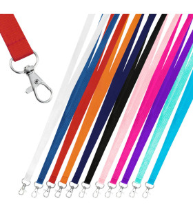 Lanyards de 1.5 cm variedad de colores por mayor en Chile
