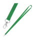 Lanyard verde 1.5 cm institucional para identificacion de personal