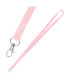 Lanyard rosado 1.5 cm personalizado para campañas y eventos