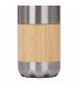 Botella Estocolmo plata bamboo