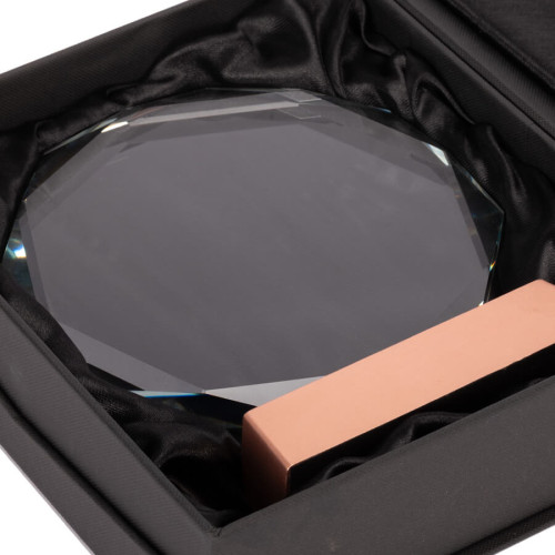 Galvano cristal translúcido