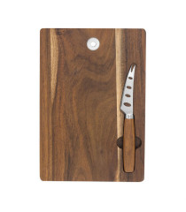 Tabla para Quesos EMMENTAL de Madera con Accesorios