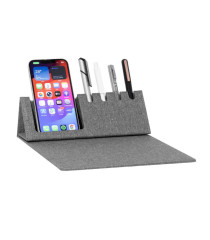 Mousepad Plegable MADRID de Cuero Sintético Premium