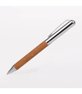 BOLÍGRAFO JODHPUR ACERO Y CUERO