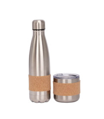 Set NARA: Botella y Mug Eco-Friendly de Fibra de Trigo