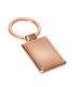 LLAVERO METÁLICO RECTANGULAR COBRE