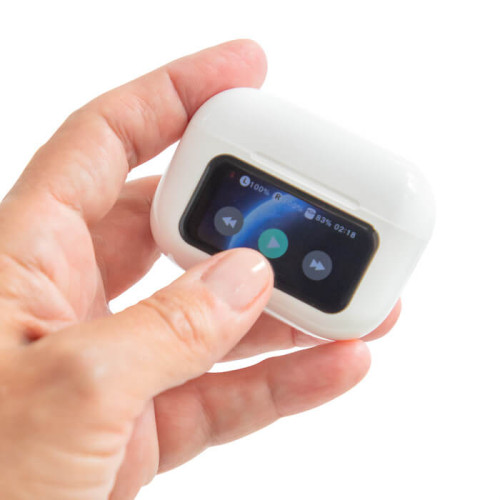 AURICULARES CON PANTALLA MULTIFUNCIÓN