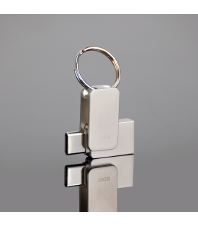 ALT_USB 3.0 16GB DISEÑO GIRO PLATA