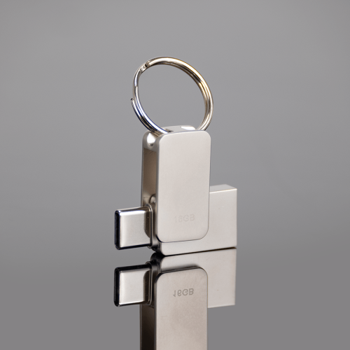 USB 3.0 16GB DISEÑO GIRO PLATA