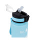 BOTELLA FITNESS CON CORREA Y ACABADO MATE