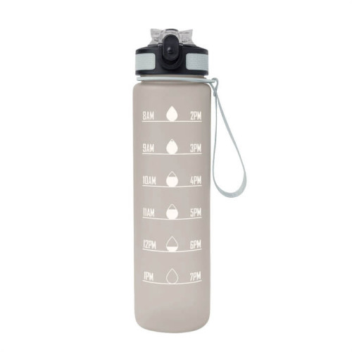 BOTELLA MOTIVACIONAL DISEÑO FROSTED RESISTENTE