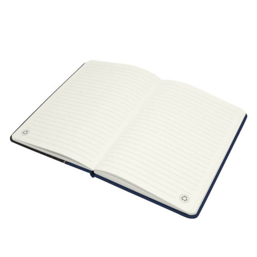 DETALLE DE PORTALÁPICES ELÁSTICO NEGRO EN LIBRETA TREK