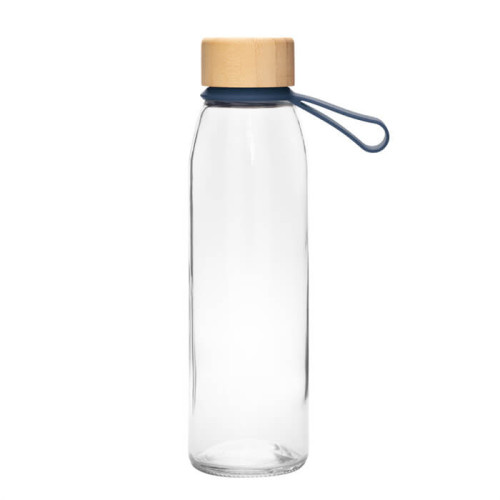 BOTELLA DE HIDRATACIÓN 500ML CON CORREA DE SILICONA