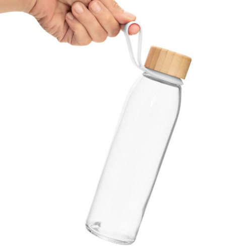 BOTELLA ESCARF PRESENTACIÓN EN CAJA DE REGALO KRAFT