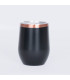 VASO TÉRMICO LEEDS ACERO INOXIDABLE NEGRO Y COBRE