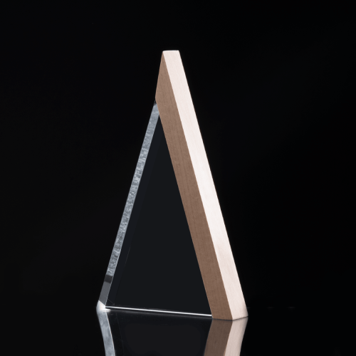 GALVANO DE RECONOCIMIENTO DISEÑO TRIANGULAR