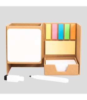 ORGANIZADOR DE ESCRITORIO EN CARTÓN FORRADO ECO