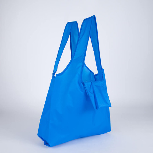 Bolsa plegable de compras en tela reciclada RPET