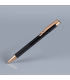 Bolígrafo de aluminio negro strong