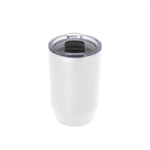 MUG TÉRMICO CON TAPA TRANSPARENTE