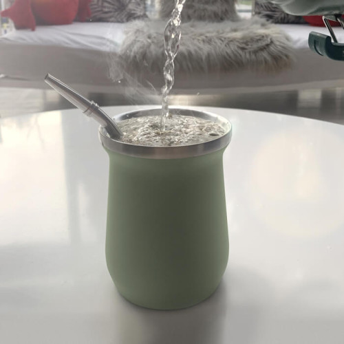 MATE CON DOBLE PARED Y PRESENTACIÓN KRAFT