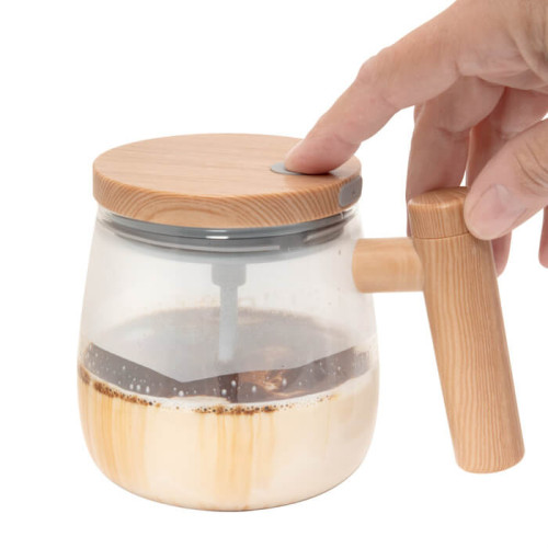 TAZA DE BOROSILICATO CON MEZCLADO AUTOMÁTICO